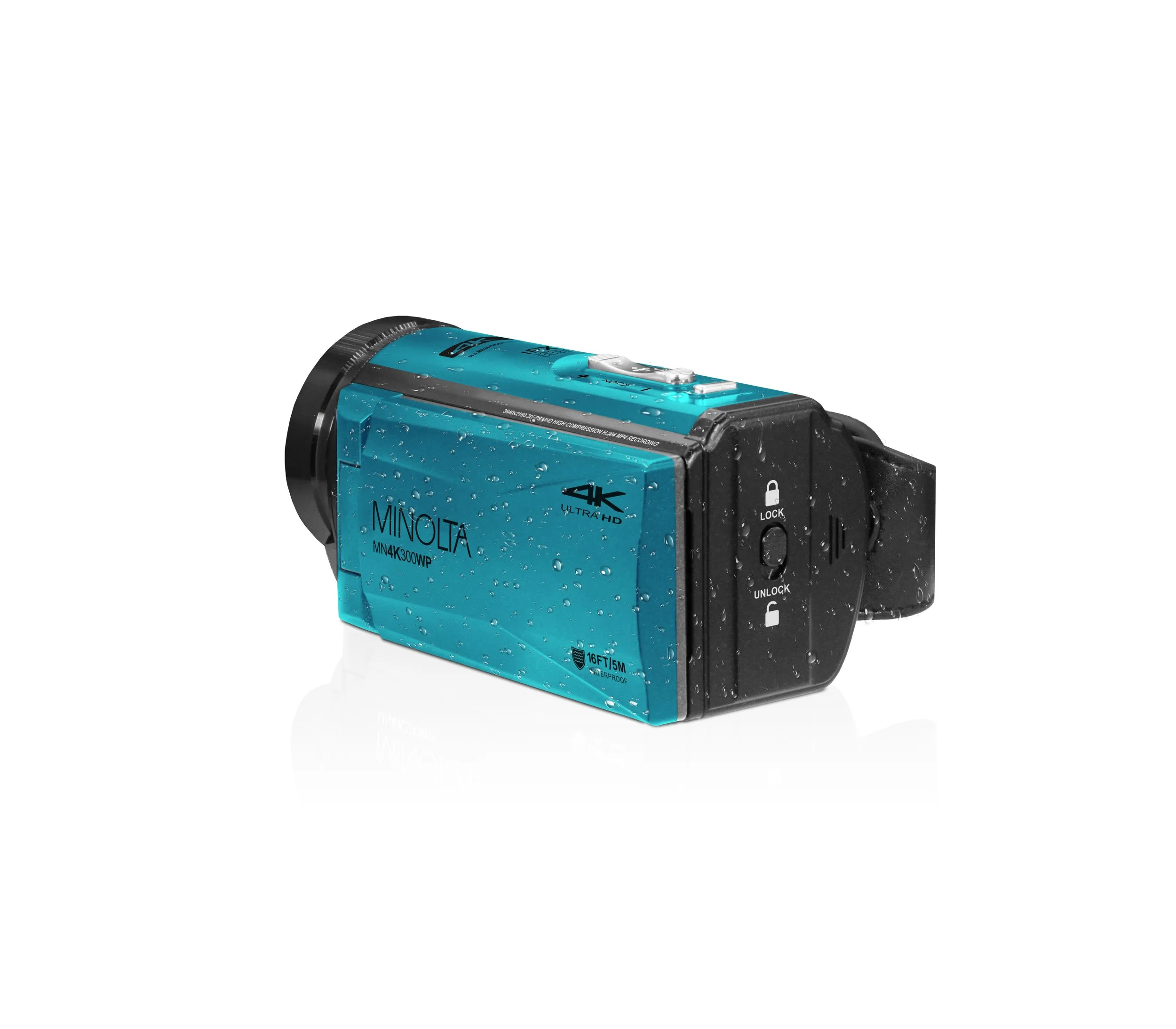 MN4K300WP 4K Ultra HD / 56 MP Waterproof Camcorder — Minolta Digital MN4K300WP 4K Ultra HD / 56 MP Waterproof Camcorder — Minolta Digital